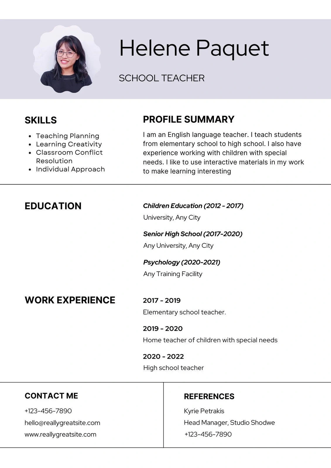 Sample 1Edu